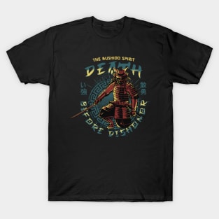 The Bushido Spirit, Death Before Dishonor T-Shirt